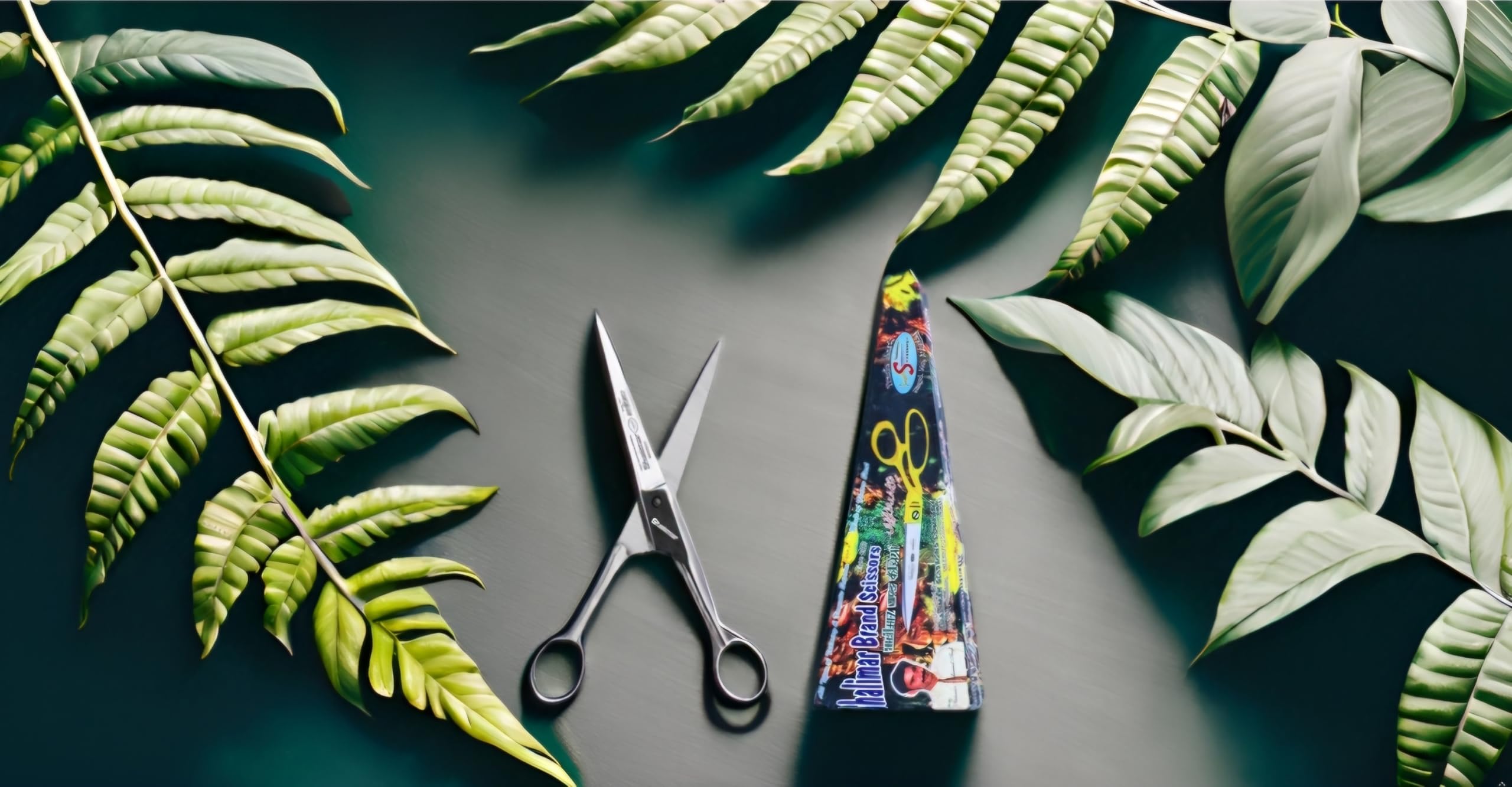 Shalimar Brand 5 Inches Hair Cutting Scissors - Professional Men's Barber Tool for Small Mustache, Beard, Nose and Eyebrow Grooming - Precision Trimming at Its Finest - Image 7 thumbnail