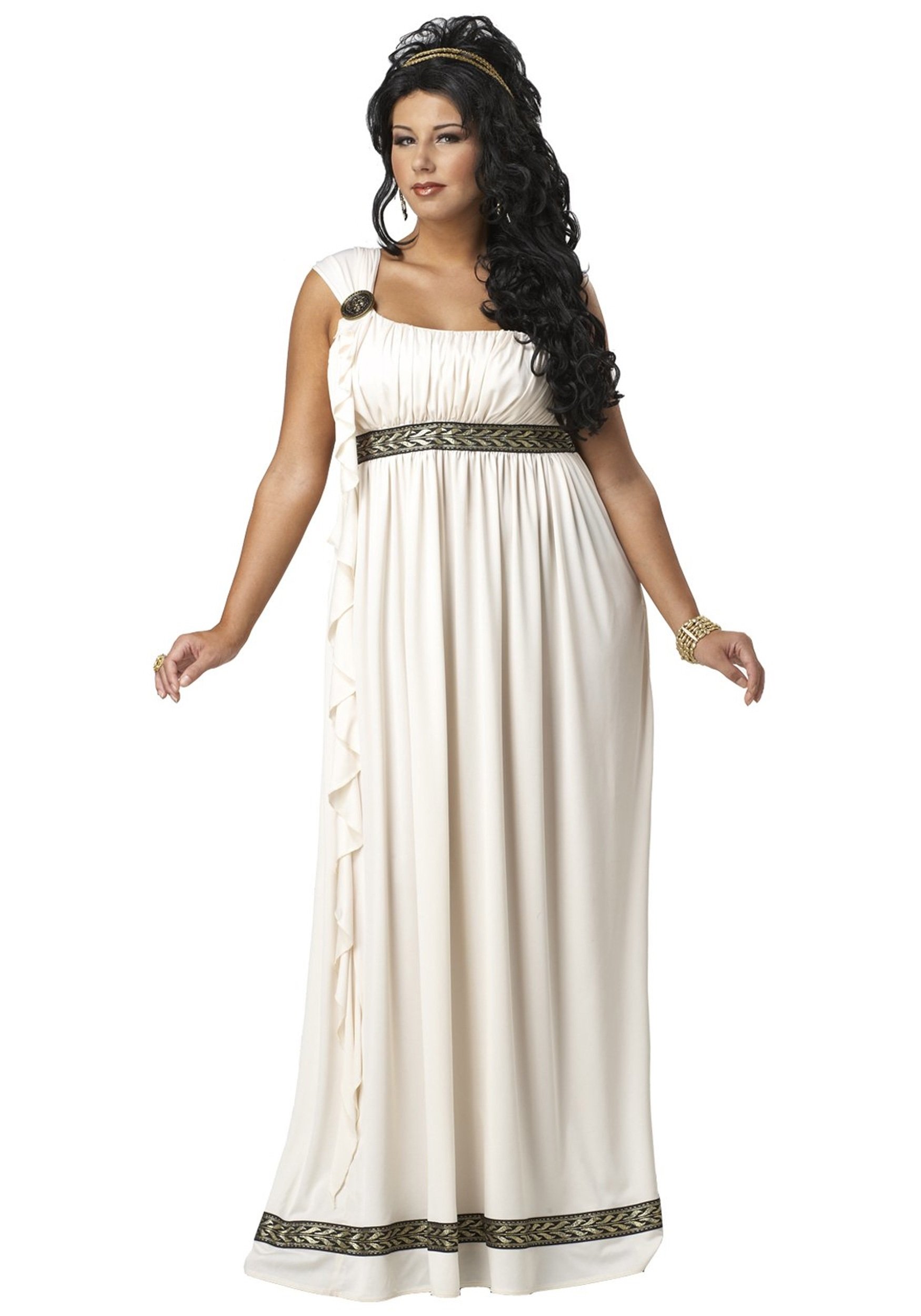 California Costumes - Costume da donna da Dea dell’Olimpo, taglie forti