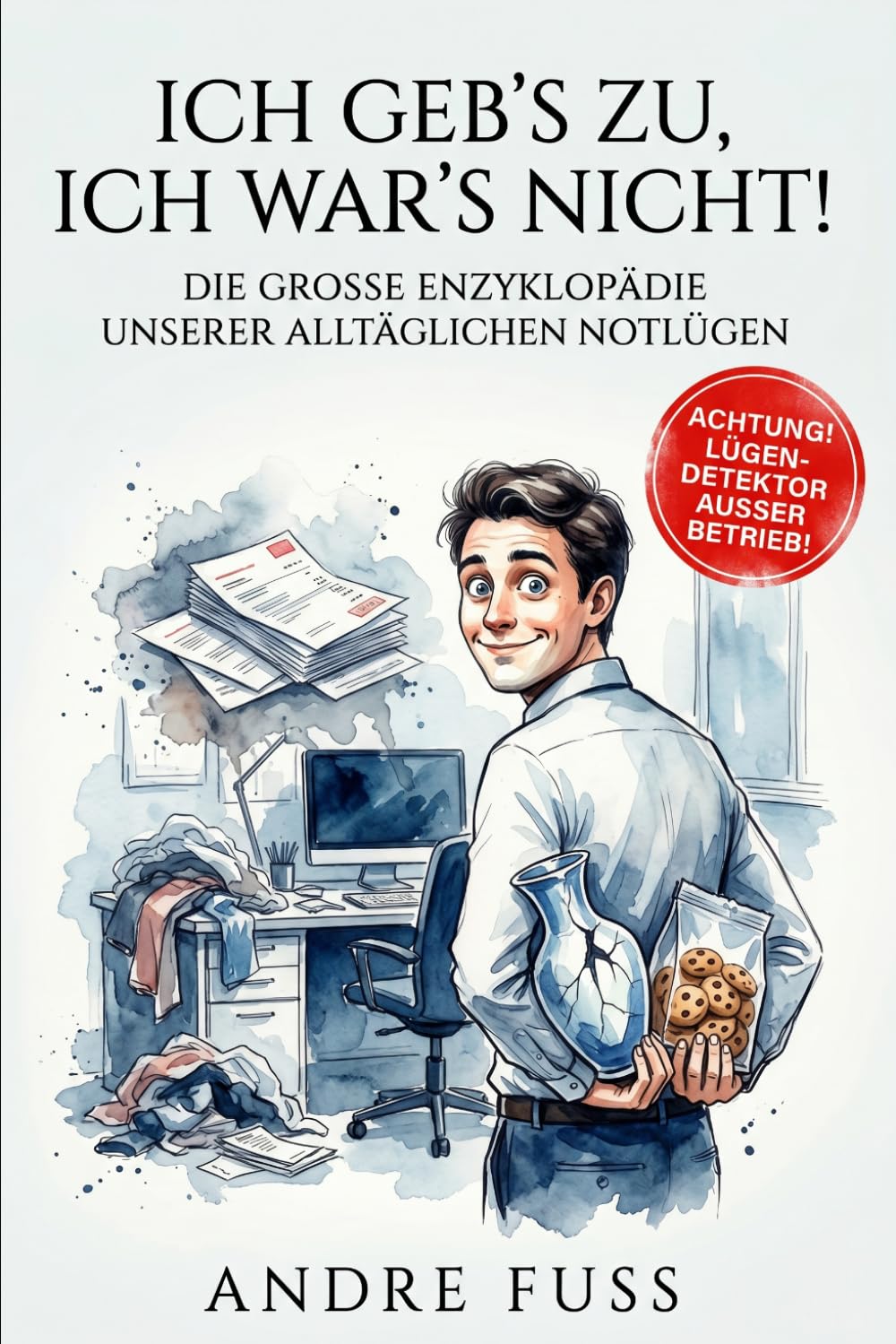 Ich geb's zu, ich war's nicht: Die große Enzyklopädie unserer alltäglichen Notlügen (Satirische Protokolle des Wahnsinns)