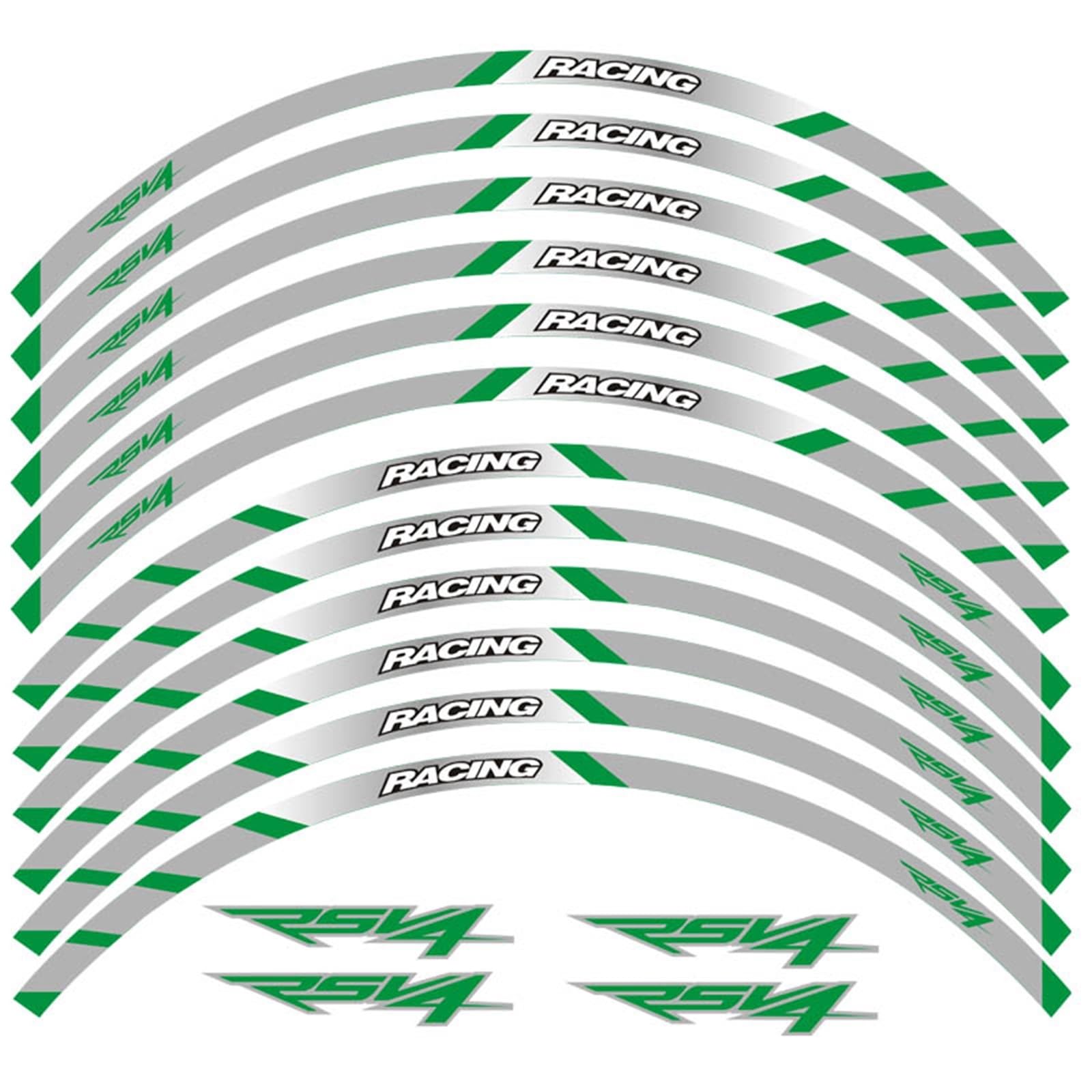 Decorative Stickers Motorcycle Wheel Sticker Stripe Reflective Rim for Aprilia RSV4 Rsv4