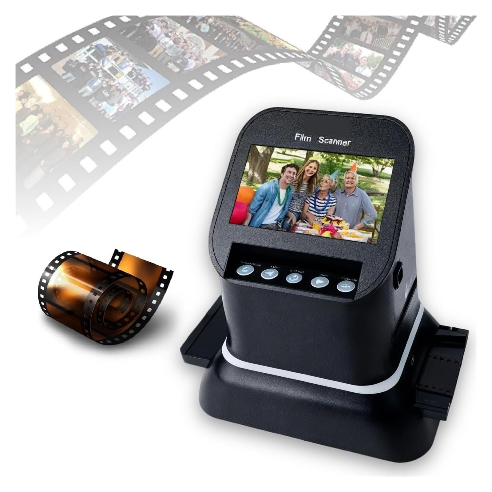 Film Digitizer with Preview for 35mm & Medium Format