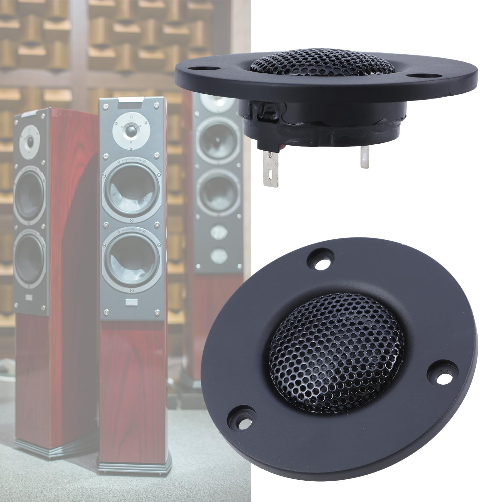25Core 4Ohm Tweeter ad alta frequenza Altoparlante Stereo Setup Adatto Per Home Theater Bookshelf Surround Sound Systems 25Core 4Ohm Tweeter ad alta frequenza Altoparlante Stereo Setup Adatto Per Home Theater Bookshelf Surround Sound Systems