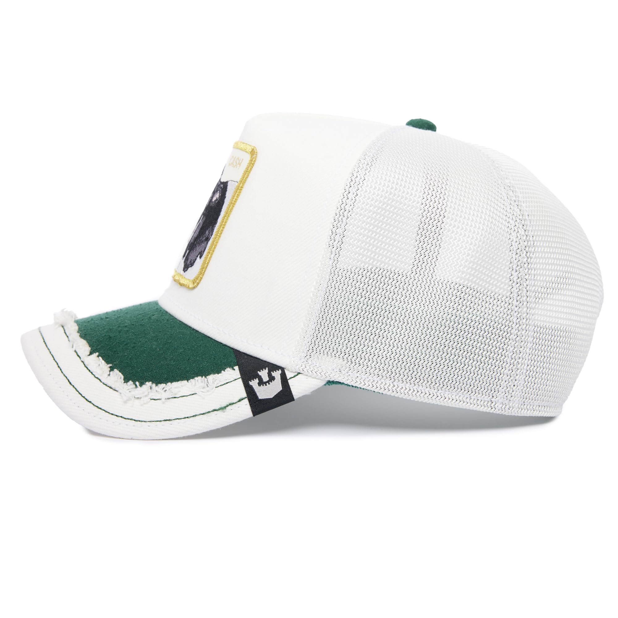 Goorin Bros. Cappello da camionista unisex Silky Roots Collection, in denim, regolabile
