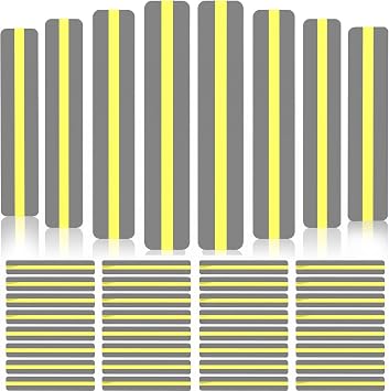 Outus 32 Pieces Guided Reading Strips for Students with Dyslexia, Yellow
