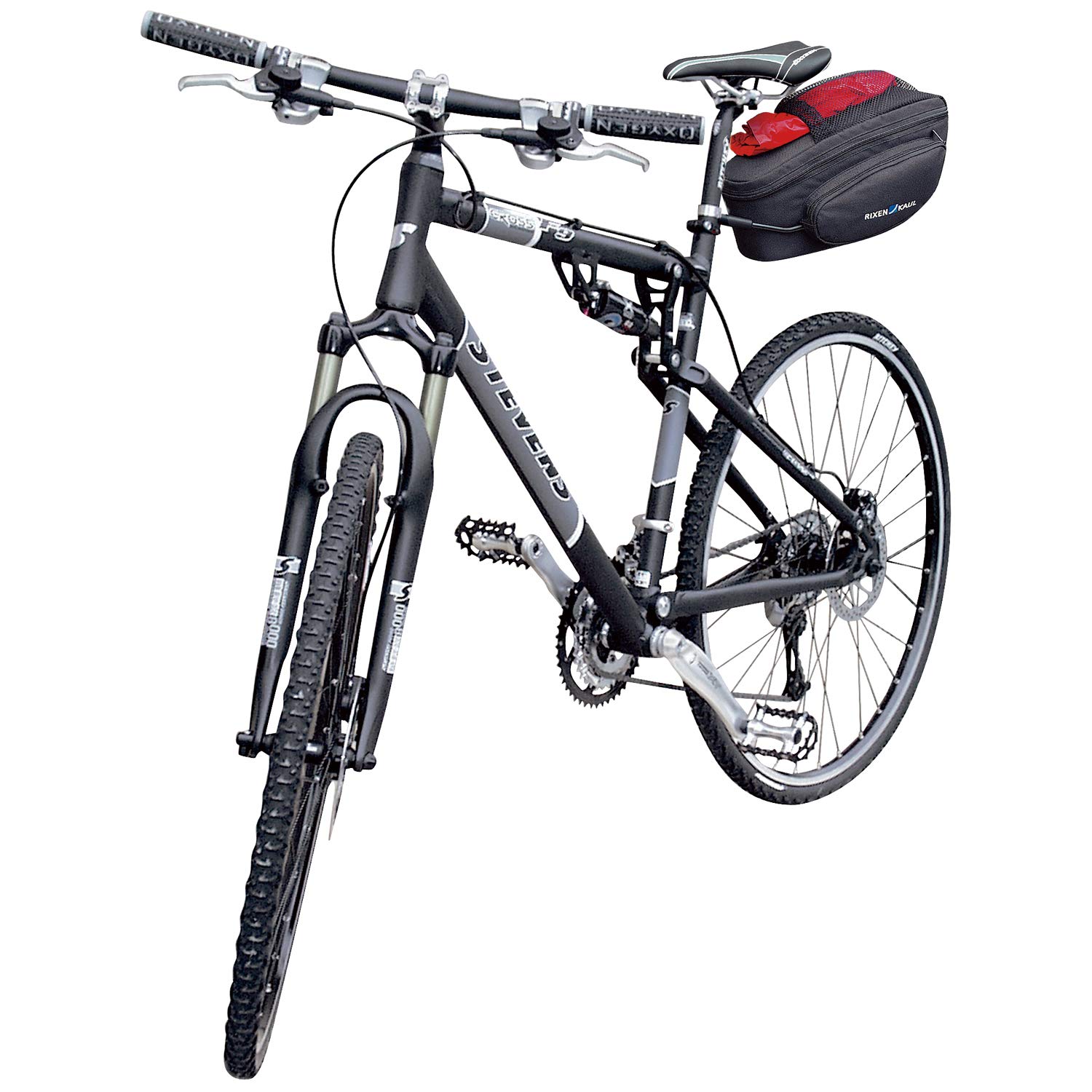 KlickFix 0217MS Unisex Fahrradtasche Contour Magnum Fahrradtasche, schwarz,STANDARD