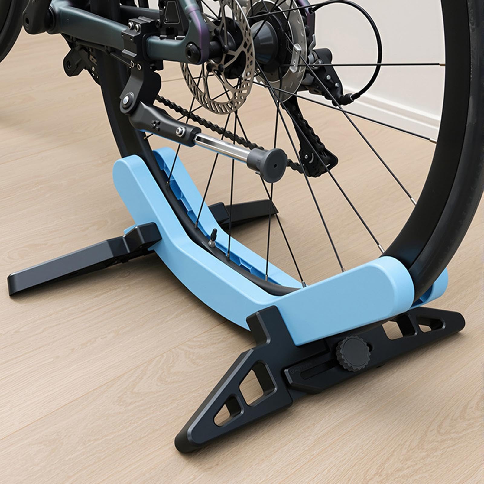 Béquille Vélo Pour Garage Rack À Pneu Robuste Réglable Stable Antidérapant