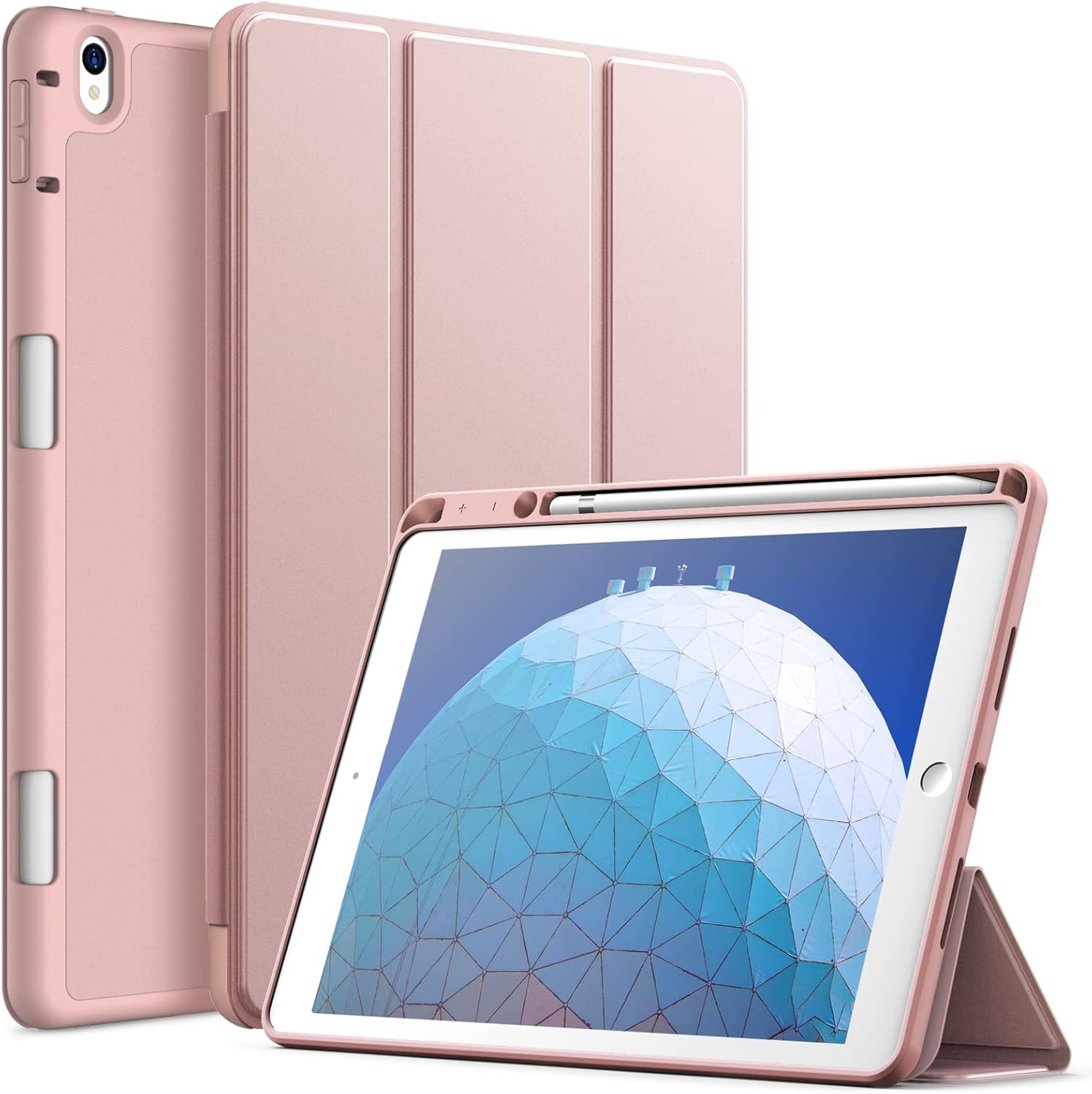 JETech Case for iPad Air 3 (10.5-Inch 2019, 3rd Generation) and iPad Pro 10.5 with Pencil Holder