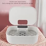 Pyhodi Mini Clothes Dryer, Waterproof Touchscreen Drying Machine,Easy Operation Portable Dryer for Underwear Sock Towel Travel US Plug 110V