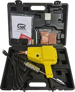 Stud Welder Kit, Stud Welder Dent Repair Kit, 800VA Spot Welder Stud, 110V Welder Stud Kit, Spot Welder Machine,Stud Gun Dent Puller Kit with Complete Accessories 5500-1