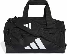 adidas Unisex Training Defender Duffle Bag, XSmall Duffel Bag, Black/White, One Size