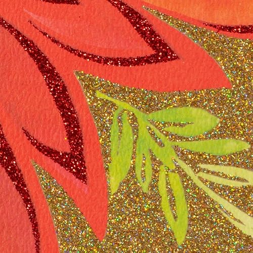 Miniatura 6 de NIQUEA.D, Tarjetas de Navidad en caja de 10 unidades de flor de pascua estilizada