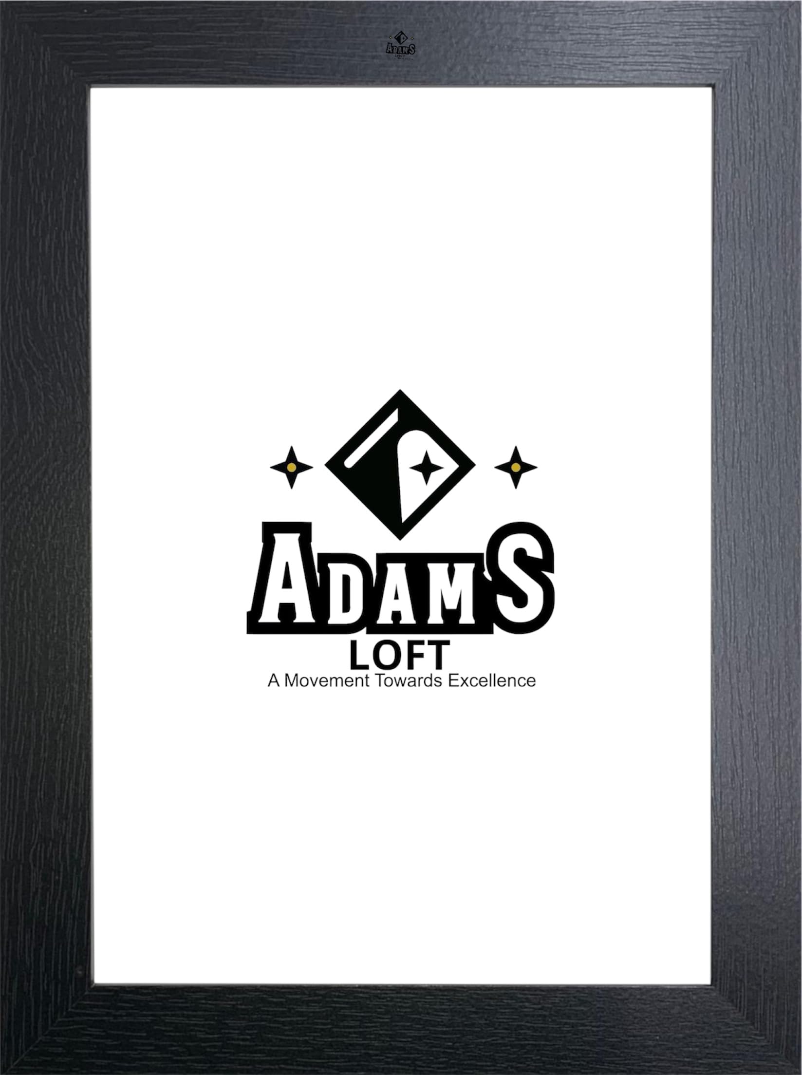 Adams Loft Black A4 Picture Frames – Handmade A4 Frame For Photo, Poster, Certificate – Premium A4 Picture Frame With Safe Perspex Front (, A4 (21 X 29.7Cm))