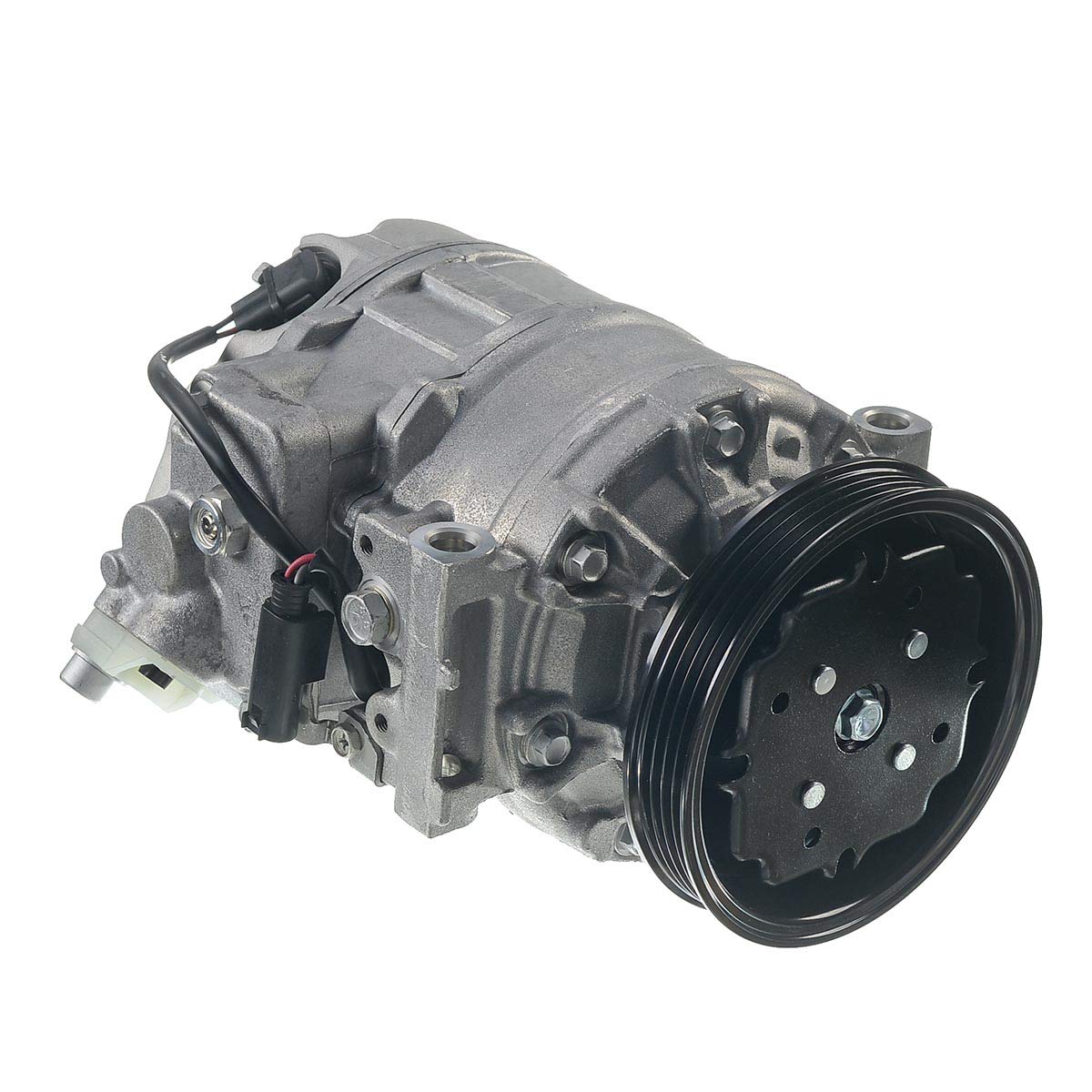 Frankberg Klimaanlagen Kompressor Klimakompressor Klimakompressor mit Kupplung Diesel Kompatibel mit A4 8E2 B6 8E5 B6 A6 4B C5 4B5 Replace# 8E0260805AH, inkl. Öl vorbereift