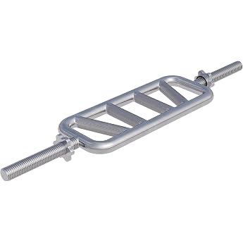 Gorilla Sports Triceps Bar Diagonal with Star Collars