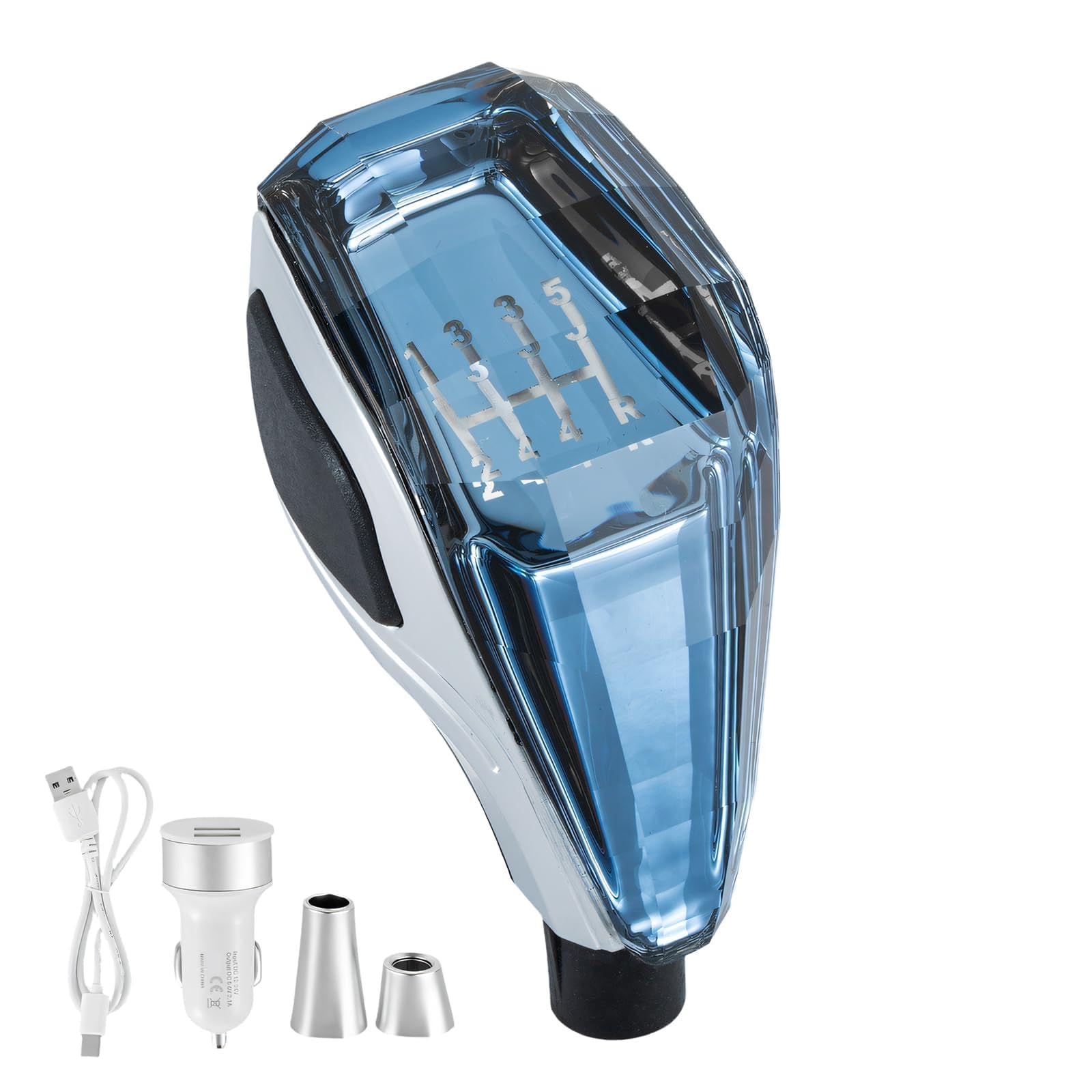 Fromceo 135 24R Led Illuminated Shifter Knob With Multiple Color Option For Enhances Car Interior Ambiences Easy Installation Replacement