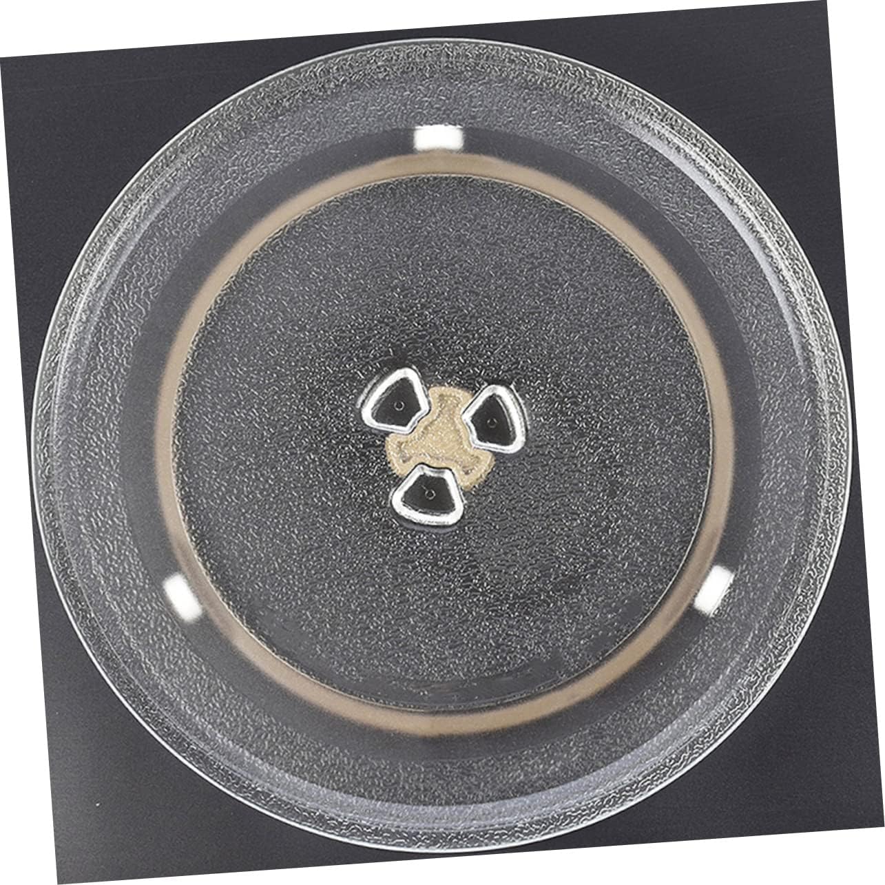SHOWERORO 2pcs Microwave Turntable Ring Plastic Support Tray Wheel for Even Heating Compatible with Various Ovens Strong Bearing Capacity Microwave Accessory