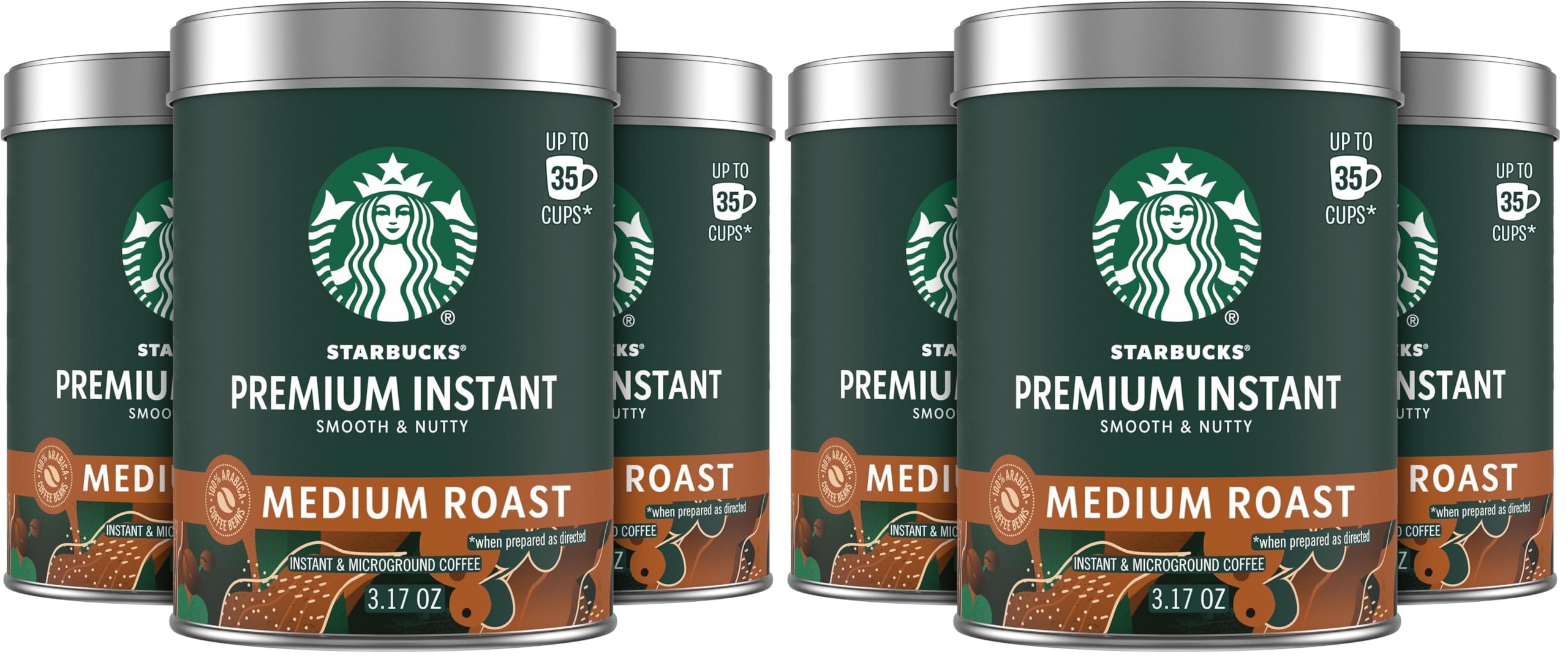 Amazon.com : Starbucks Premium Instant Coffee, Medium Roast Coffee