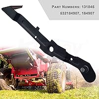 Vista 4 de 532184907 Conjunto de brazo de freno de hoja de cubierta con rodillos de leva para Poulan, Wizard, Husqvarna cubiertas de 42 pulgadas, también