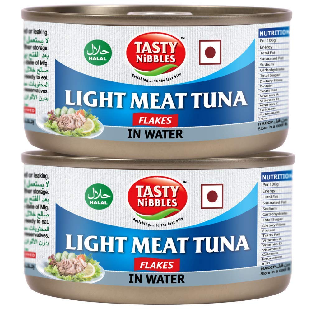 Light Meat Tuna Flakes in Water, 185 g X 2