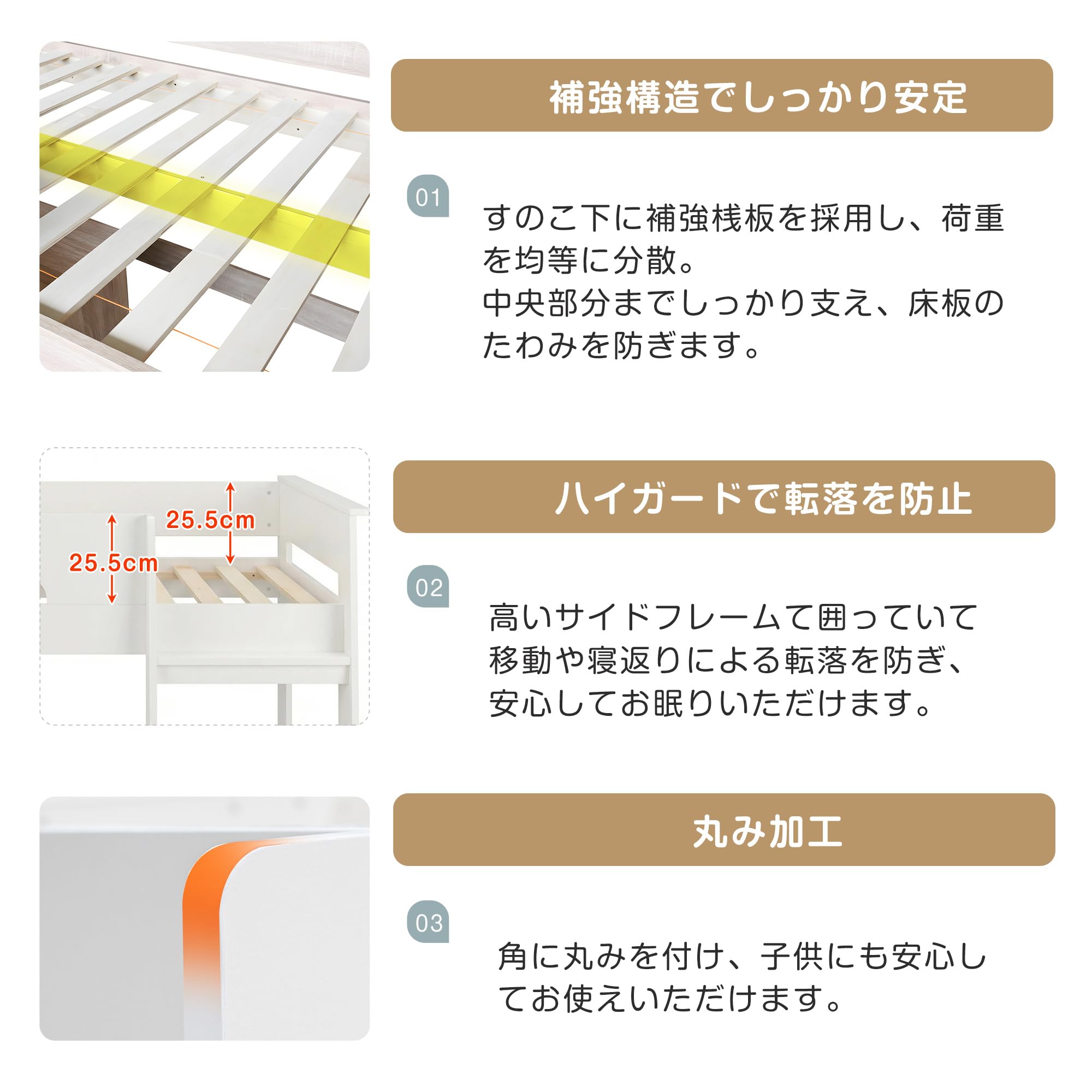 システムベッド 3点セット 分離可能 高さ115cm シングルロータイプ ハシゴ Amazon｜システムベッド 3点セット 分離可能 高さ115cm シングル