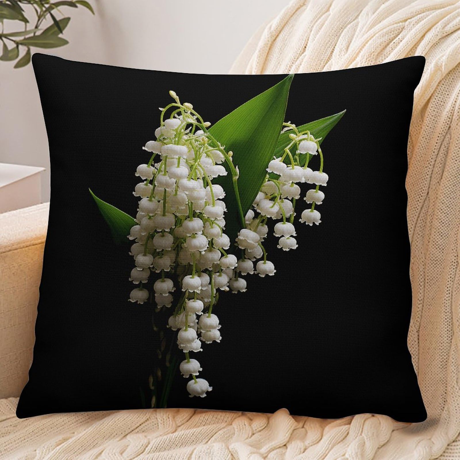 Fekiloot Style Some Lilies Of The Valley Pillowcase Pillow Sham Pillow Case