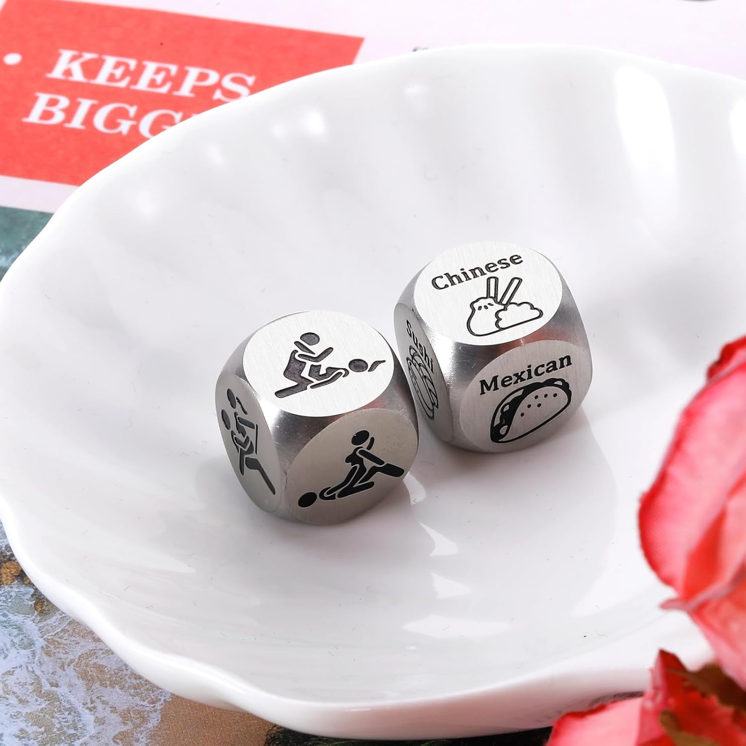 Boyfriend Valentines Day Gifts, Naughty Games Adults 2 Player, Valentines Day Gifts for Boyfriend Girlfriend Wife, Date Night Dice After Dark Edition, Anniversary Sweetest Day Gifts for Couples
