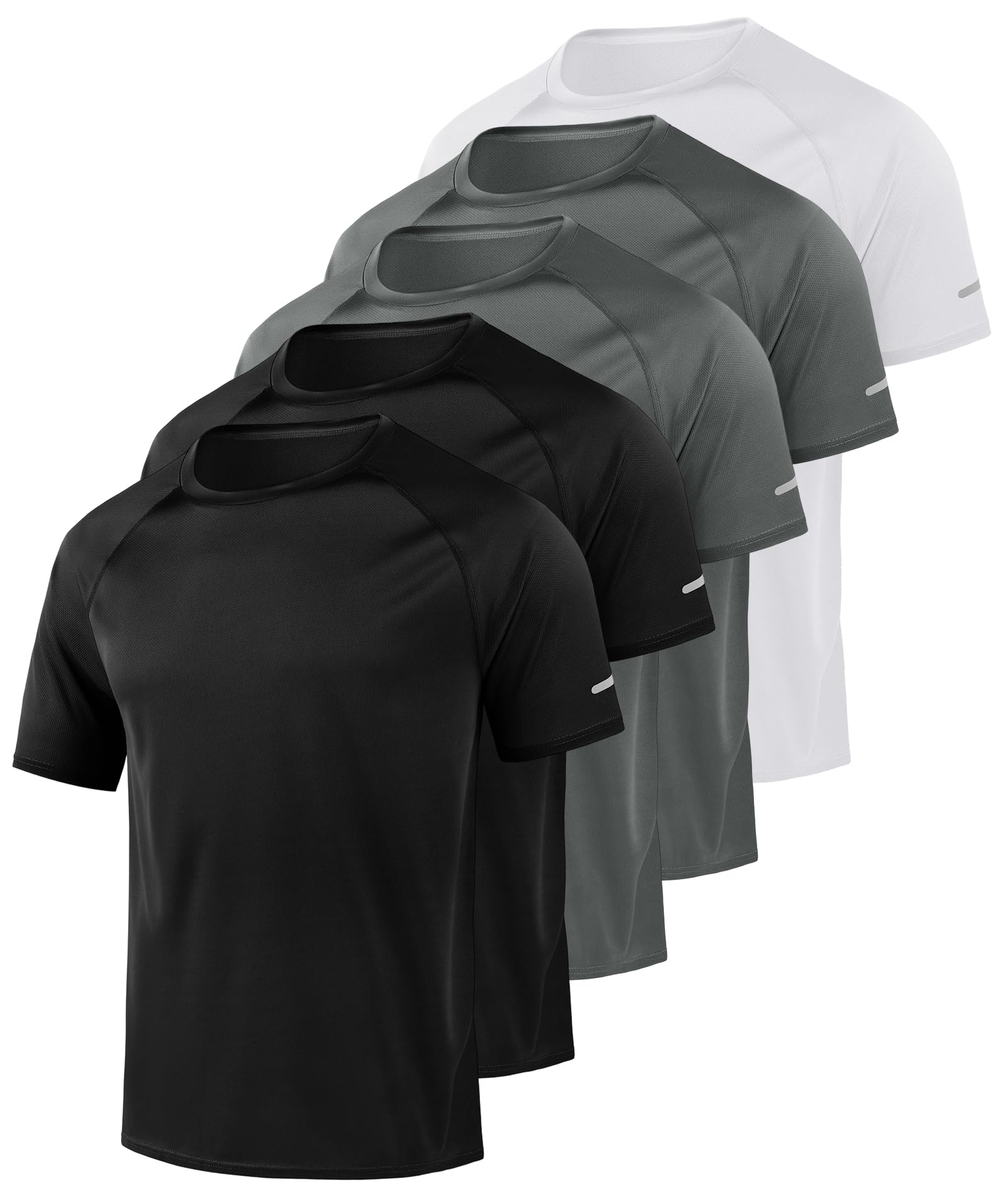 Little Beauty 5 Pack Men's Workout T-Shirts