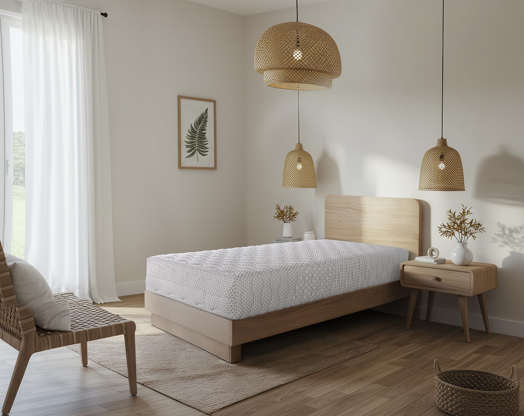 DORMISSIMO Schaummatratze Sporty 90x150 Höhe 22 cm