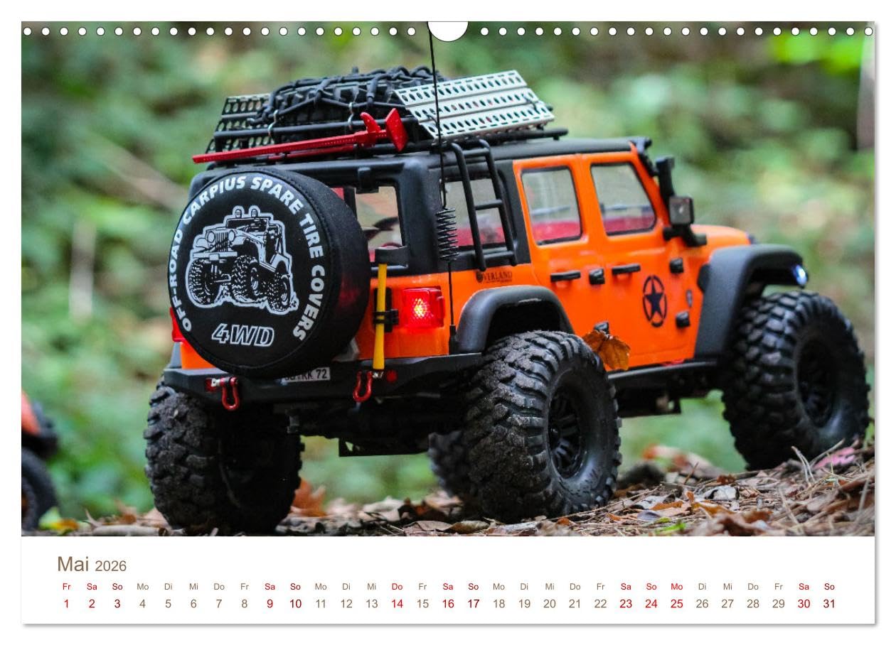 Where your RC Adventure begins! (Wandkalender 2026 DIN A3 quer), CALVENDO Monatskalender: Crawler von Fotografiert von Crawlern Fahrern für Crawler Fans