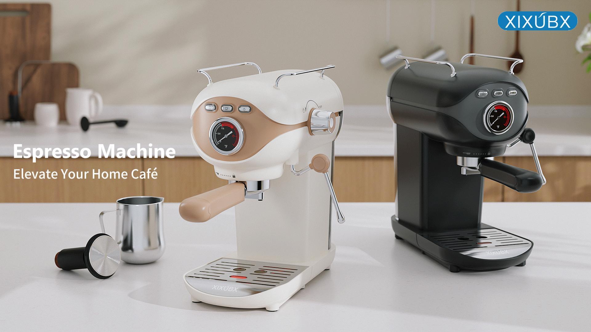 Amazon.com: XIXUBX Espresso Machine, 20Bar Compact Espresso Maker