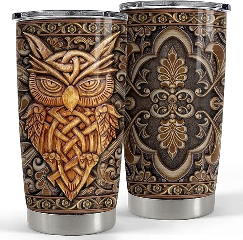 Vista 154 de SANDJEST Vaso térmico de 20 onzas con aislamiento térmico de acero inoxidable para mujer, regalo para cumpleaños, Navidad hermana