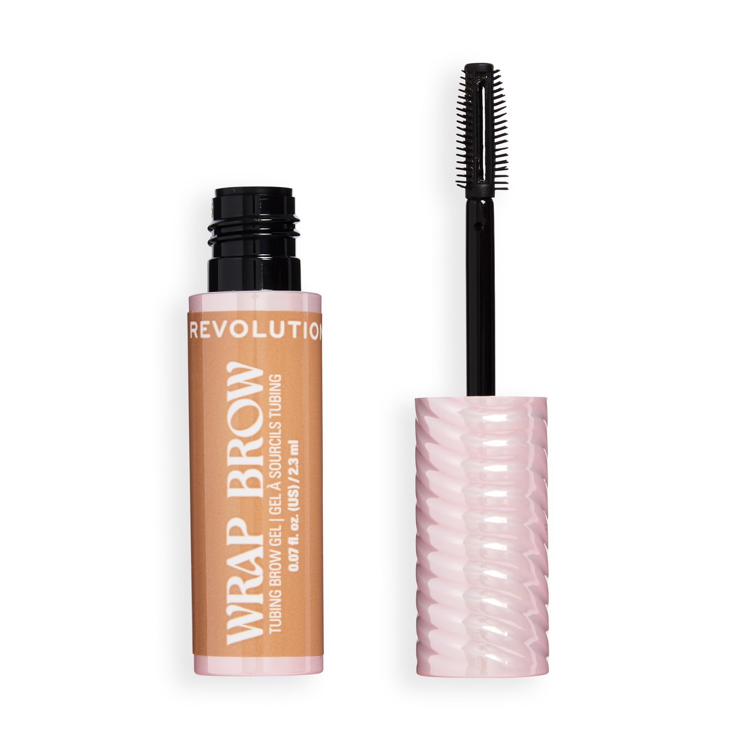 Revolution - Wrap Brow - Tubing Brow Gel - Medium - Cool Medium Brown