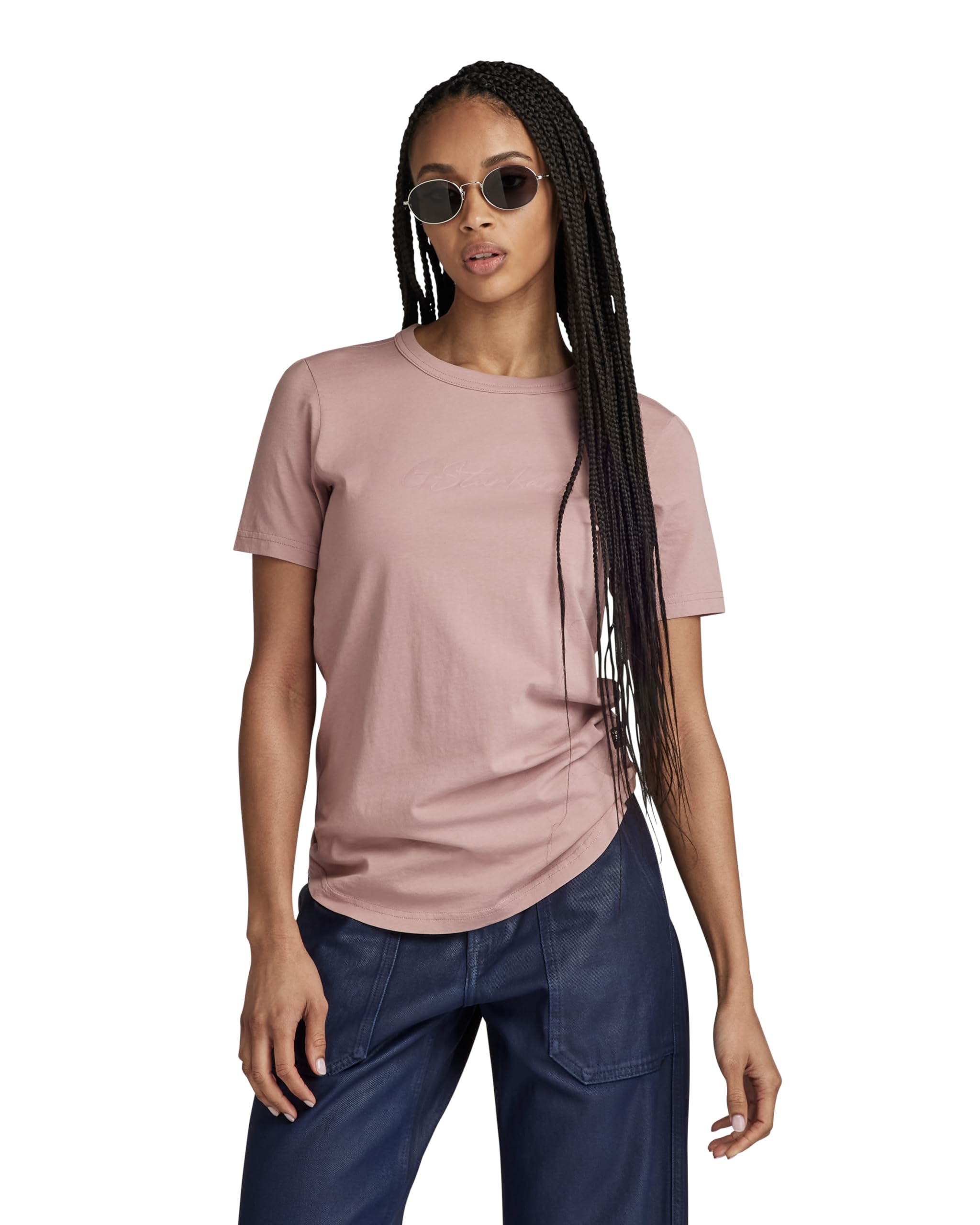 G-Star Women's Autograph Slim Top, Purple (lt berry mist D24216-4107-8147), S