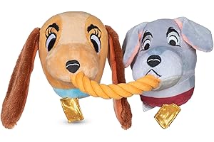 Lady and The Tramp Rope Dog Toy
