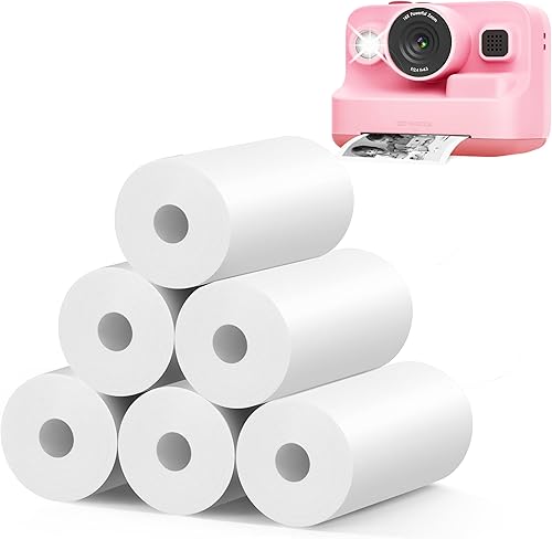 Miniatura 8 de 15 Rollos de Papel de Reemplazo para Cámara Instantánea, Papel de Reemplazo para Impresora de Cámara Instantánea HD Kidizoom para la Mayoría