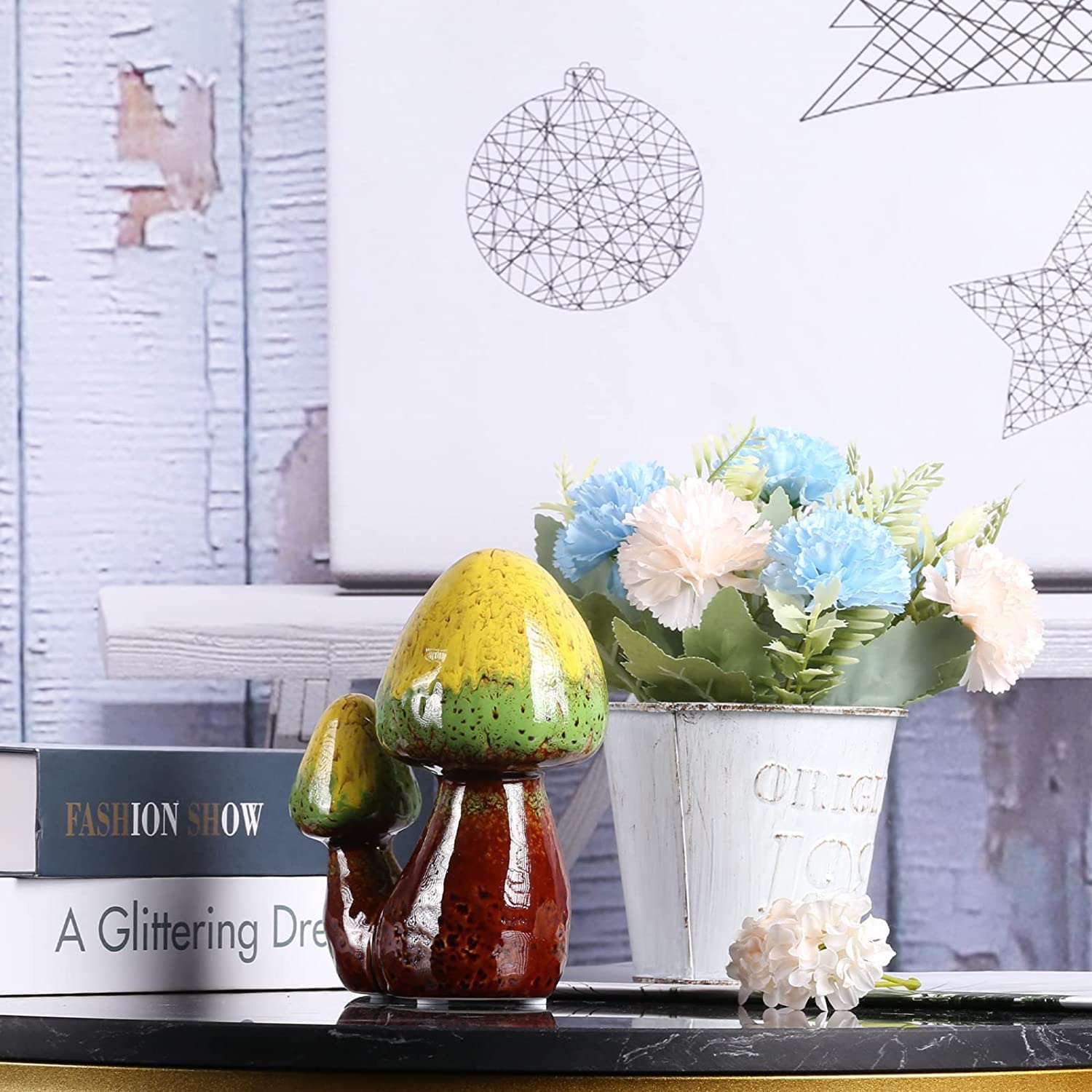 Famiglia Di Folletti Da Giardino In Resina - Decorazione Magica Alta 12 Cm - Foto 7