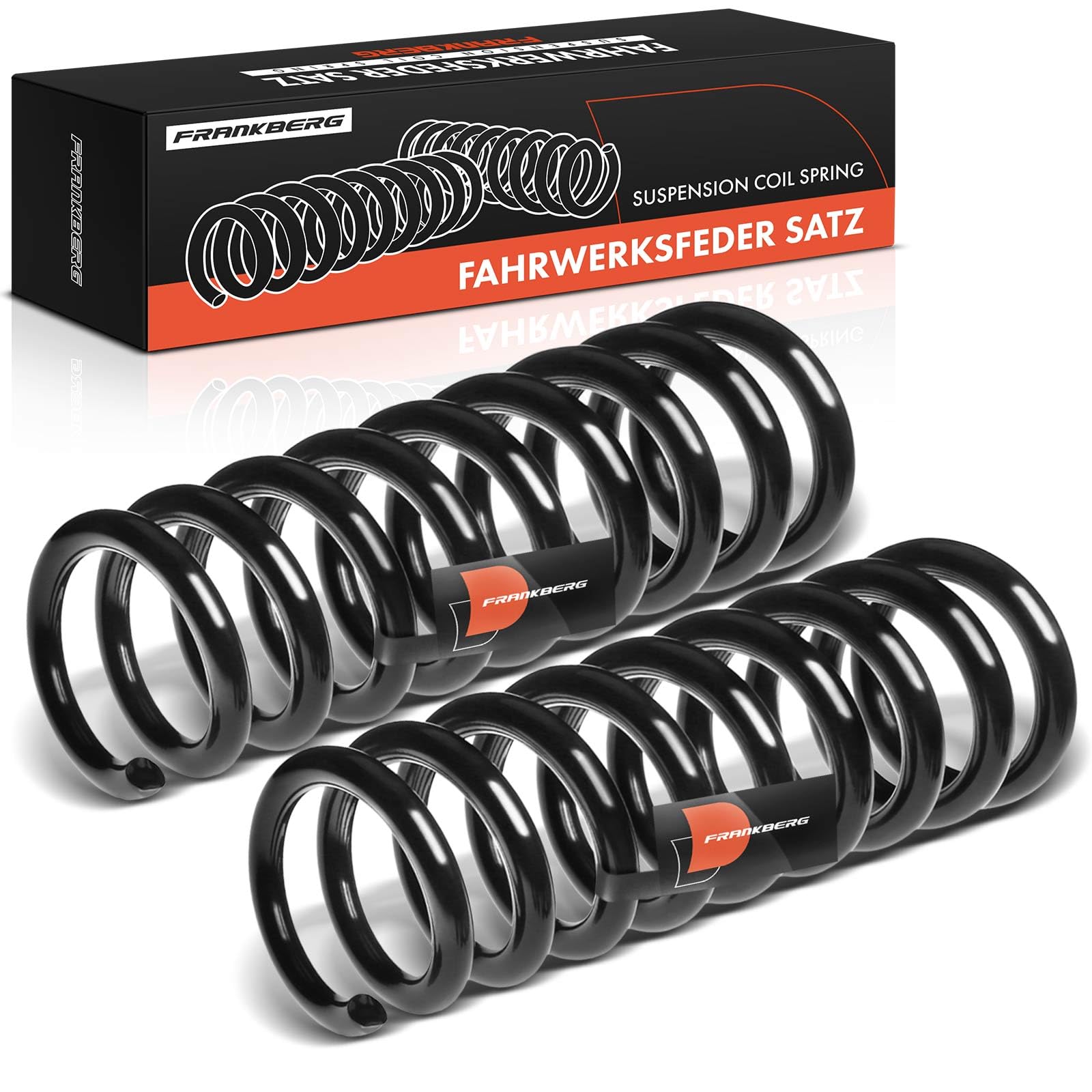 Frankberg 2x Federn Fahrwerksfeder Hinterachse Kompatibel mit W202 C180 C200 C220 C240 1994-2000 C208 200 230 320 1997-2002 A208 200 230 320 1998-2002
