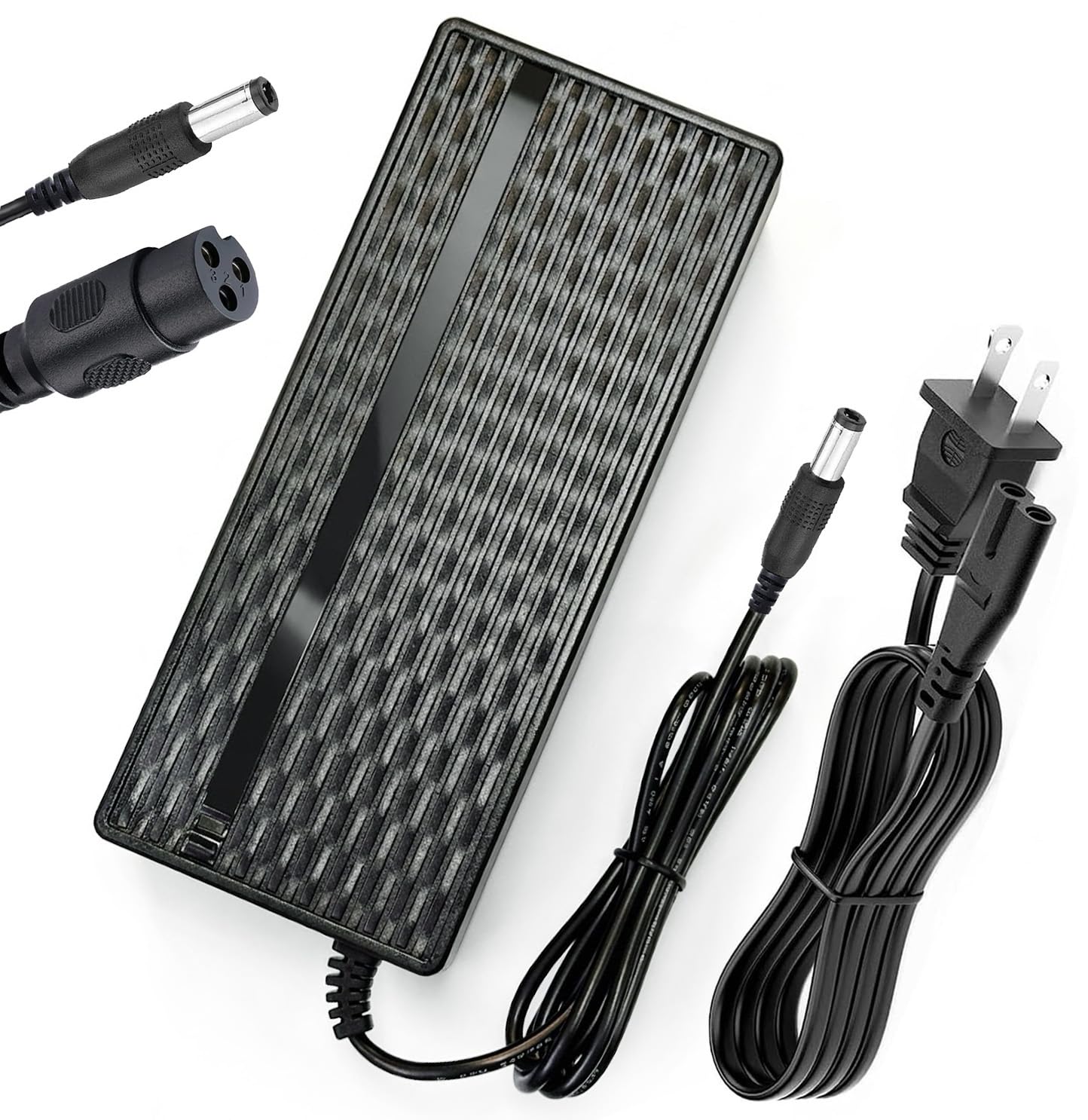 T POWER 3-Prong 54.6V ~ 58.8V Charger for MotoTec Pro MT-Dirt-Pro-1500, MT-1500W-Pro, MT-Pro-DB Varla Pegasus Eagle One Electric Bikes Scooters LS-018C20-5452000 Class 2 Power Supply Cord : Sports & Outdoors