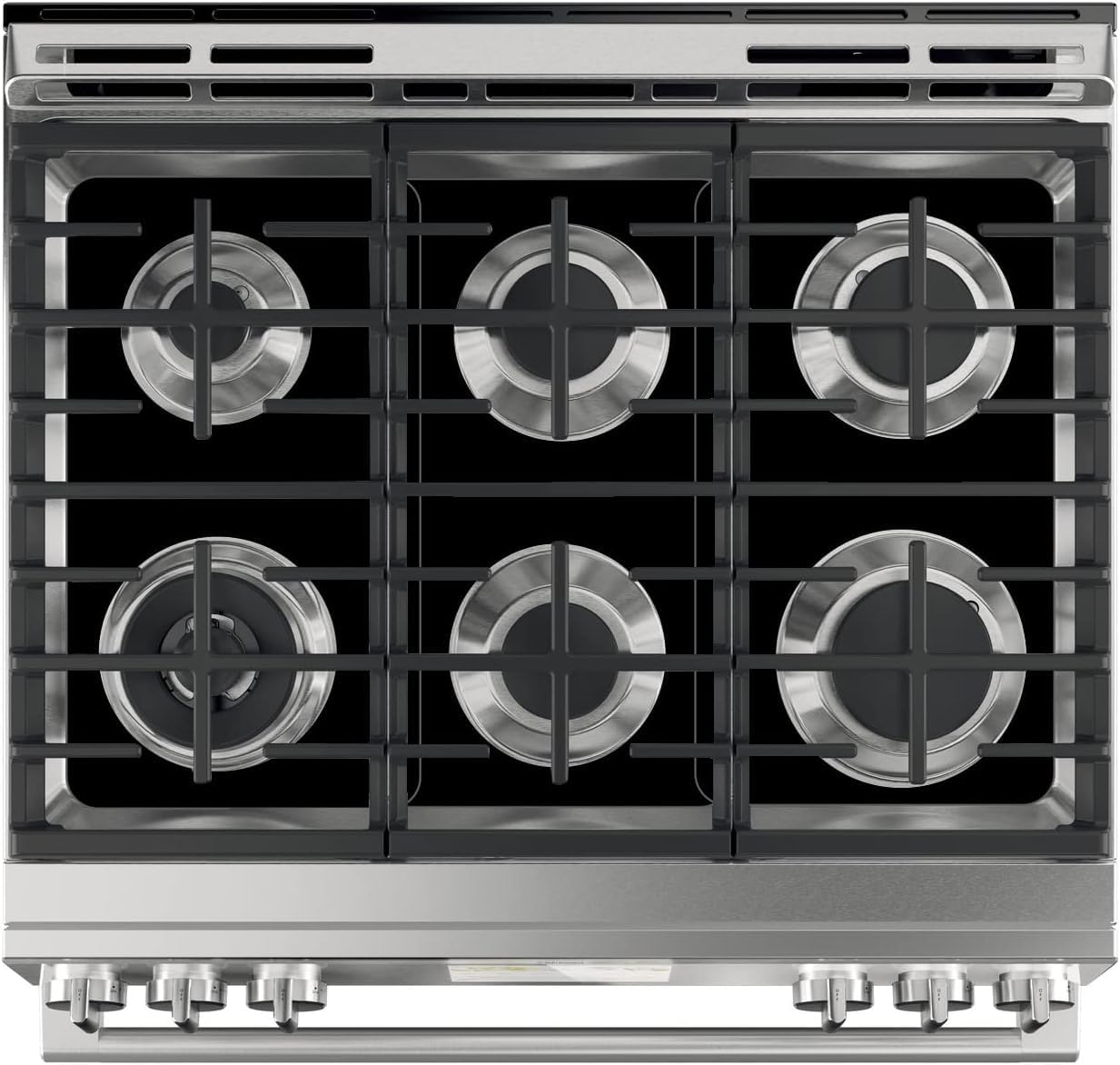 Premium Plus Stove Protectors for GE Gas Range Model CGS700P4MW2, Custom Cut, Easy to Clean Stove Liner, Made in the USA.