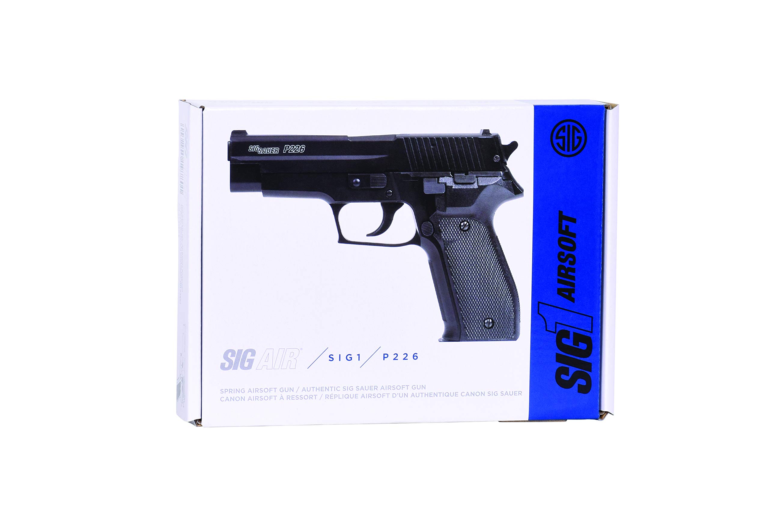 Sig Sauer P226 H.P.A Metallschlitten <0,5J Federdruck Pistole Airsoft schwarz