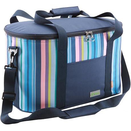 Yodo Collapsible Cooler Tote Insulated For Food Drinks Family Beach Picnic