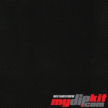 Water Transfer Printing Film - Hydrographic Film - Hydro Dipping - CF-181 Diagonal Silver and Clear Carbon Fiber