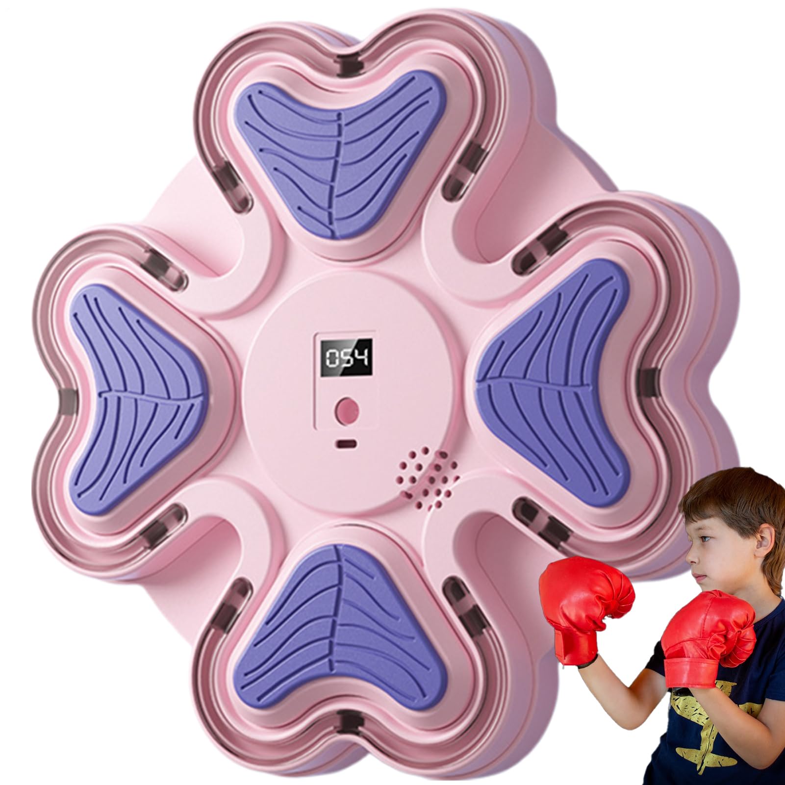 Macchina da boxe per adulti, attrezzatura da allenamento intelligente per sport, macchina da boxe montata a parete, per adulti e bambini, casa, palestra, ufficio, esercizio di reazione fitness