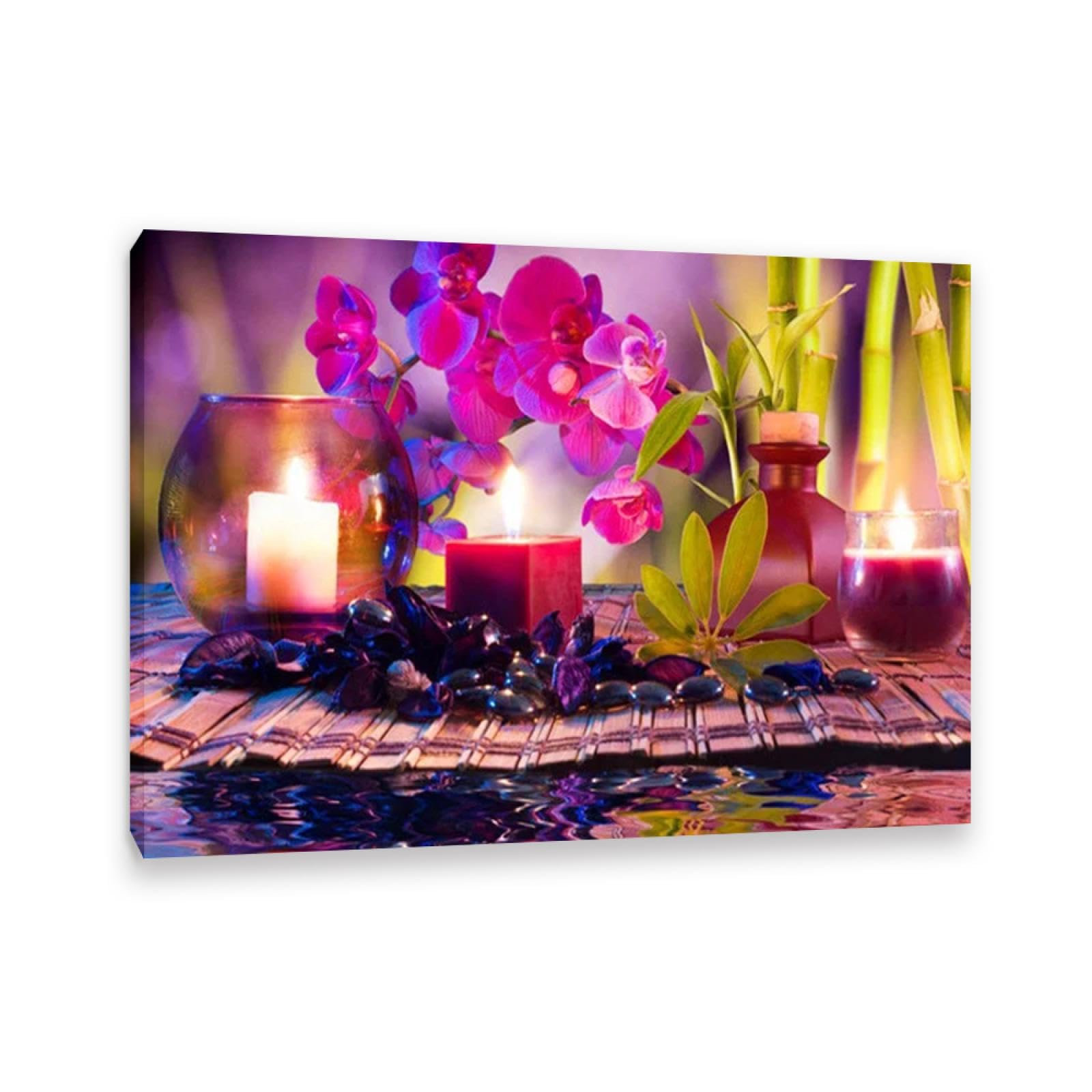 Art mural spa décor poster zen pour décoration intérieure moderne tableau de méditation 70x100 - 8