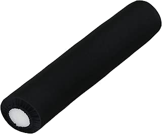 Black Fabric Foam Roller Cover (Cover Only) - coolthings.us