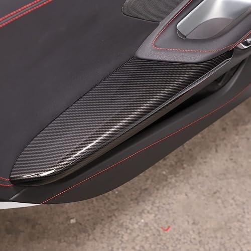 Vista 260 de CHEAYAR Cubierta decorativa para panel de interruptor de elevación de ventana, compatible con Chevrolet Corvette C8 2020-2023