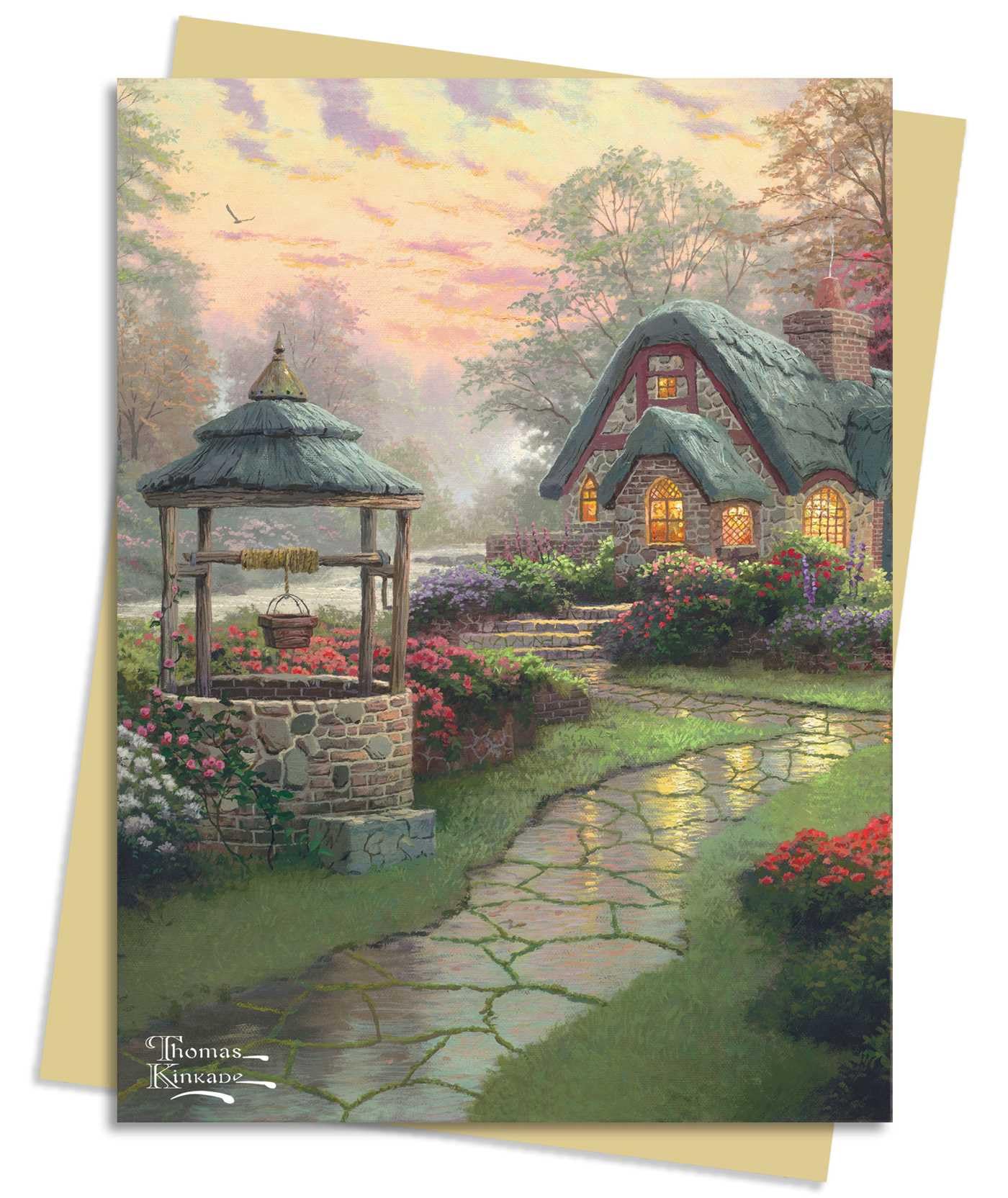 Thomas Kinkade: Make a Wish Cottage Greeting Card Pack (Postcard book or pack)