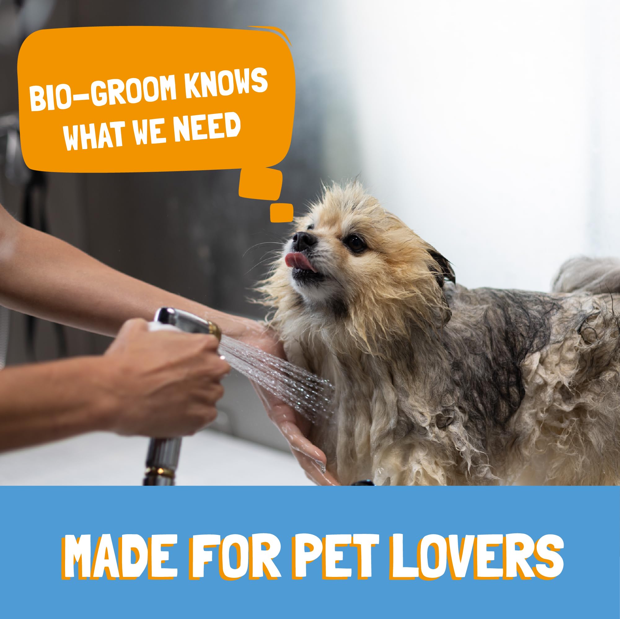 Bio-Groom So-Dirty - Tiefenreinigendes Hundeshampoo - Verleiht Glanz und stärkt das Haar - Frei von Parabenen und Silikonen - Konzentrat 1:12 - Verdünnt - 49 L - Bis zu 1482 Hundwäschen - 3.8 L