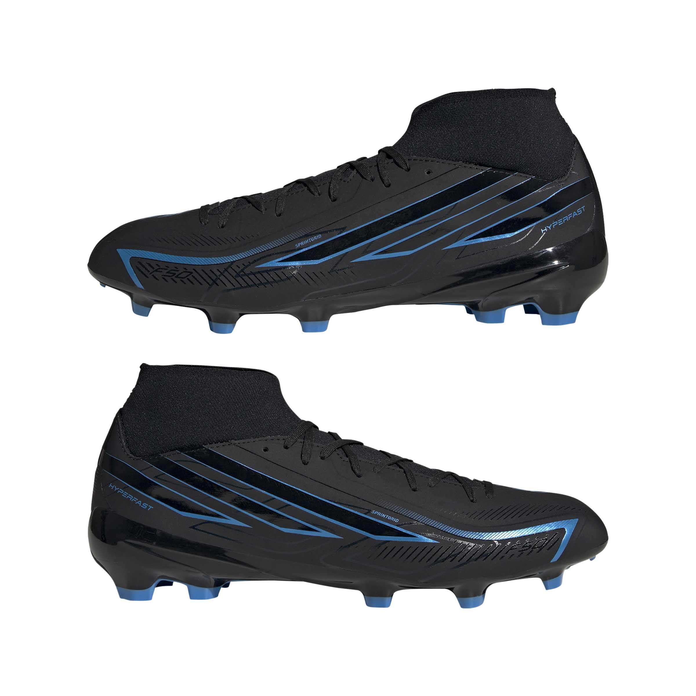 Adidas F50 Hyperfast League Mid Firm Ground Football Boots SCARPEUnisex - Adulto