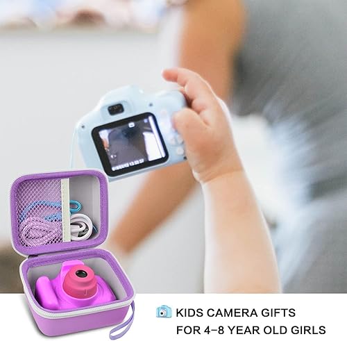 Miniatura 6 de GWCASE Funda para cámara compatible con Seckton para Goopow para Desuccus para Rindol para VATENIC para Rikum para cámara de video de juguete GKTZ